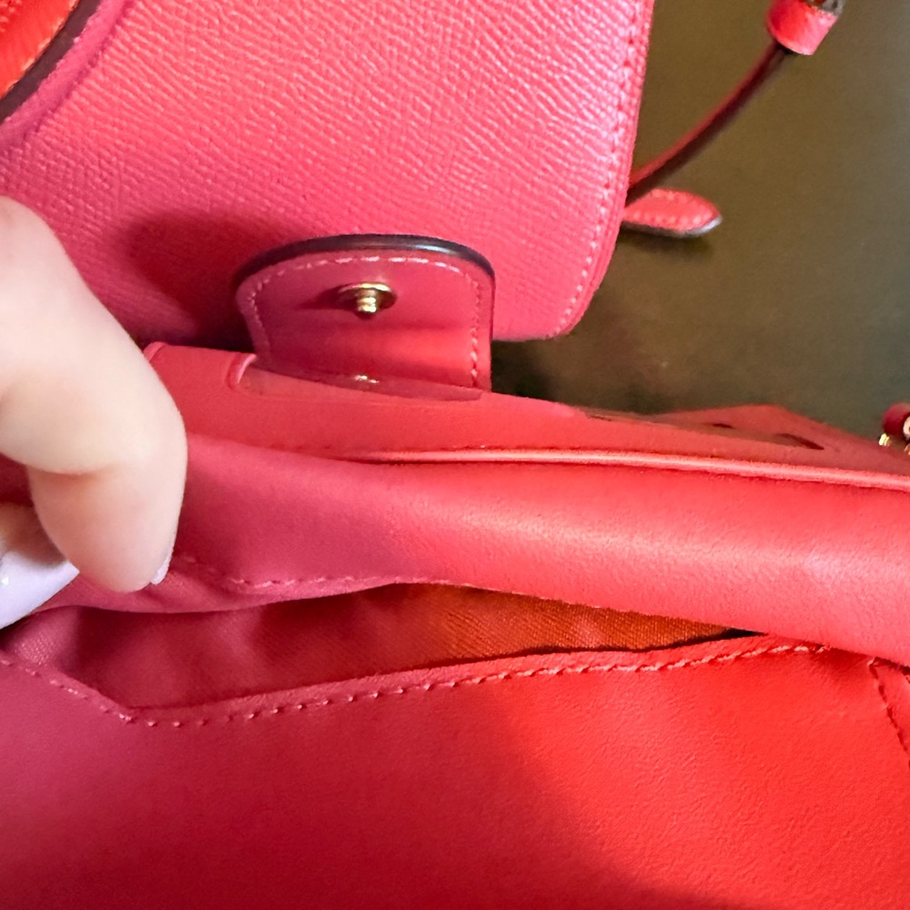 Coach Rowan Satchel with Signature Wallet; last pic best for color - Picture 10 of 14
